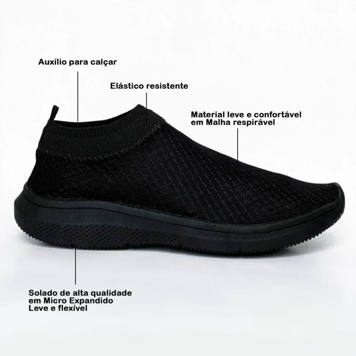 Tênis Ortopédico Feminino Para Caminhada Ultra Confortável