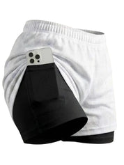 Bella Fit - Short De Compressão 2 em 1