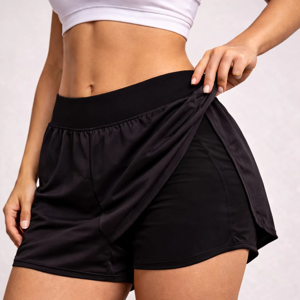 Bella Fit - Short De Compressão 2 em 1