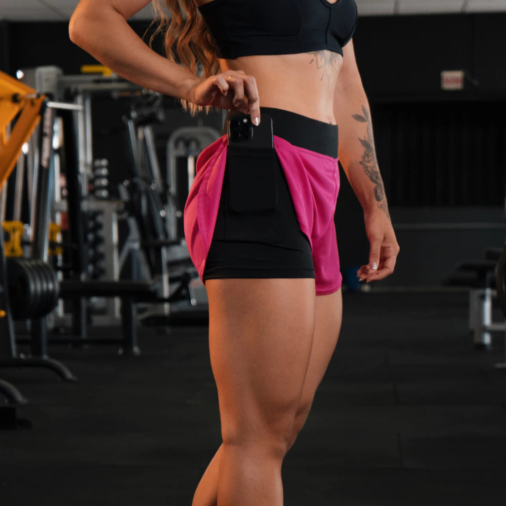 Bella Fit - Short De Compressão 2 em 1