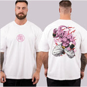 Camiseta Camisa Oversized Majin Boo Streetwear 100% Algodão