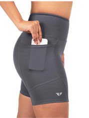 Short Com Bolso Para Corrida de Compresão