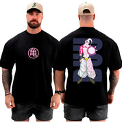 Camiseta Camisa Oversized Majin Boo Streetwear 100% Algodão