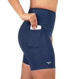 Short Com Bolso Para Corrida de Compresão