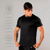 Kit 4 Camisetas Dry Fit Fitness Pra Treino Academia e Corrida
