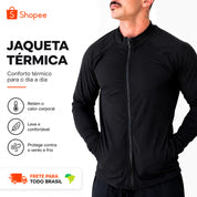 Jaqueta Esportiva Masculina Com Proteção Uv