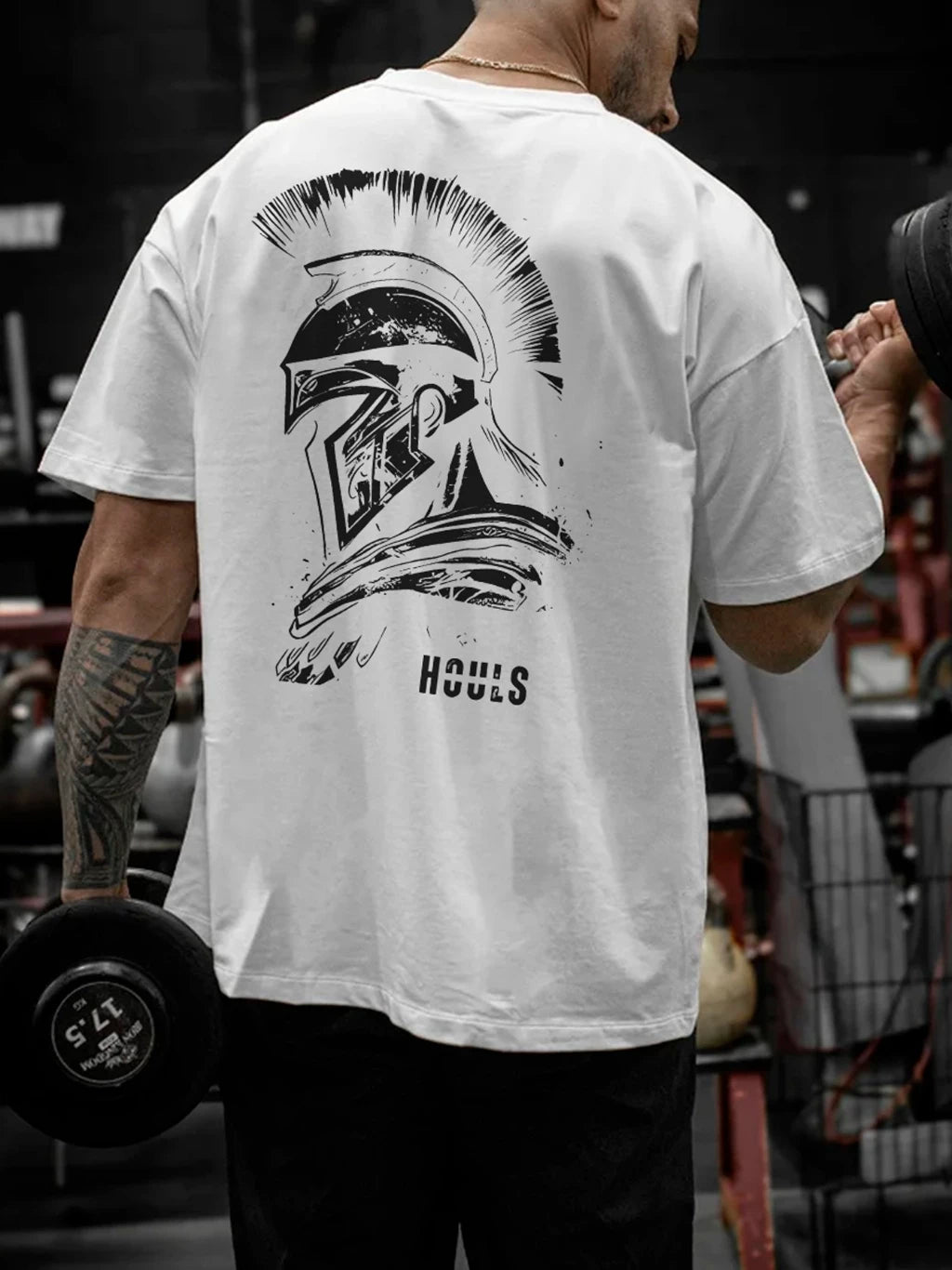 Camiseta Oversized Spartano Streetwear