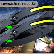 Lumi Pro - Lanterna de Cabeça USB Recarregável