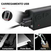 LumiSense Pro - Lanterna de Cabeça LED com Sensor de Movimento