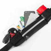RUN BELT - Compacta, Segura e Resistente à água.